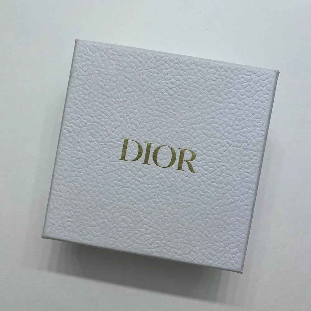 Christian Dior Gray Oblique Jacquard Saddle Flap Wallet
